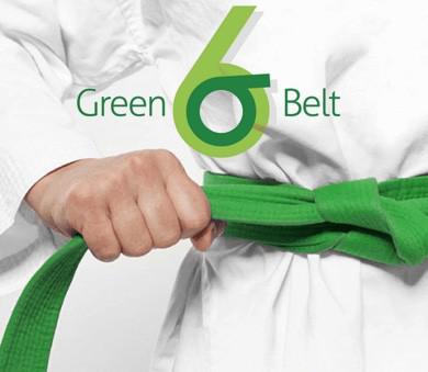 Certificação green belt valor
